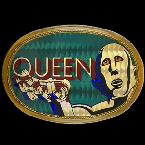 queen belt buckle