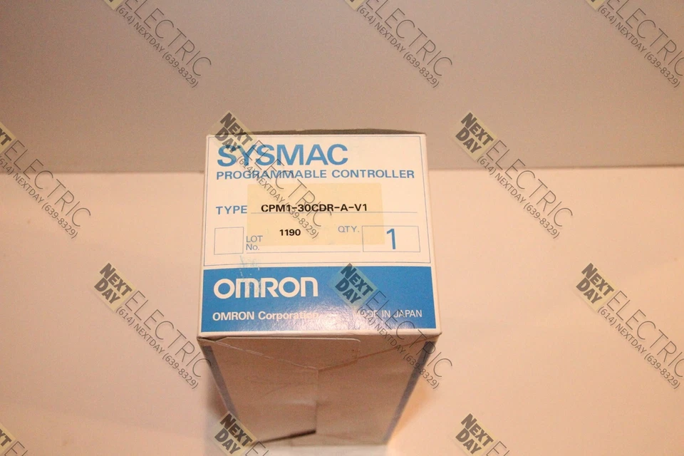 Omron, CPM1-30CDR-A-V1, Sysmac Programmable Controller PLC CPU Japan OEM Genuine - Image 2 of 4