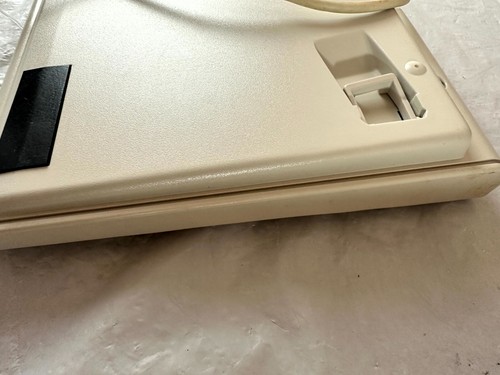 Vintage Tandy Enhanced Mechanical Wired Computer Keyboard 5 Pin White 805539 - Afbeelding 10 van 12