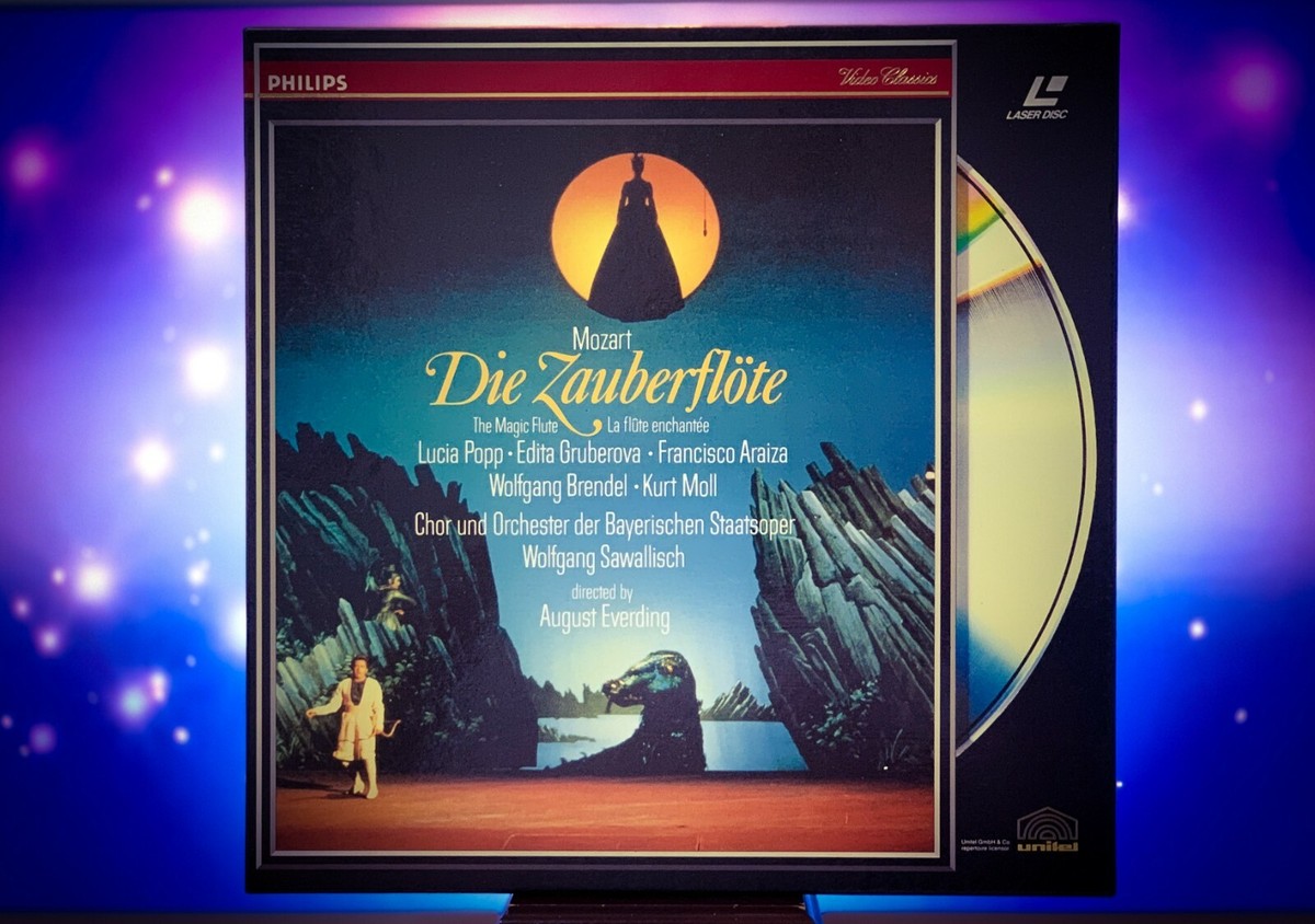 W.A. モーツァルト 歌劇 魔笛 laser disk TOSHIBA EMI Mozart Die Zauberflöte Laser-Disc Special Edition | eBay