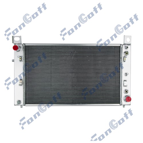 3 Row Radiator For 1999-2013 08 GMC Sierra Suburban Tahoe Yukon Chevy Silverado - Picture 10 of 12