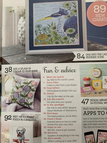 REVISTA The World Of Cross Stitching lista desplegable de varias opciones - Imagen 463 de 559