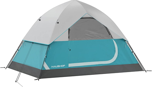 2/4-Person Family Dome Tent with Removable Rain-Fly, Easy Set up Portable Campin