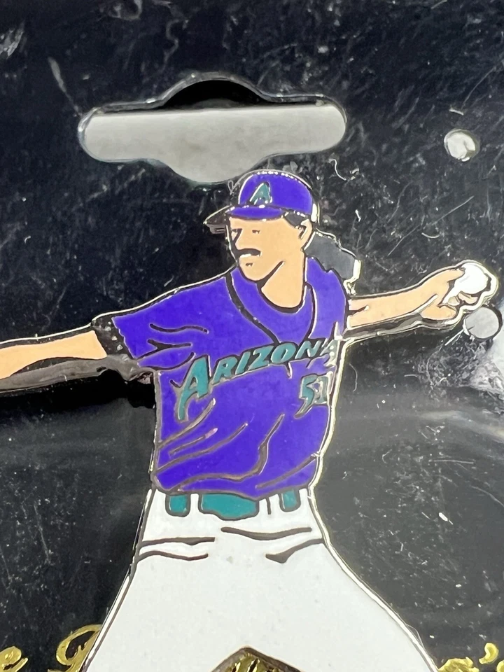 Randy Johnson Pin Arizona Diamondbacks Baseball Peter David New - Image 2 of 4