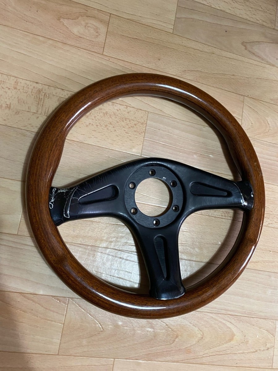 original rare momo wood steering wheel 320mm | eBay