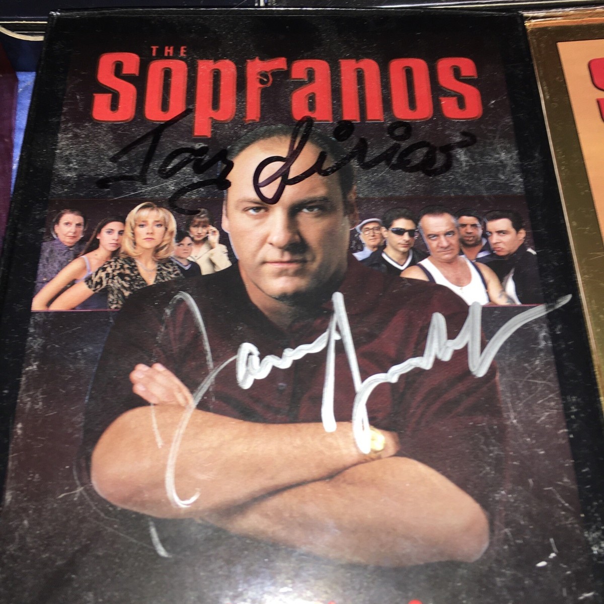 SIGNED BY JAMES GANDOLFINI The Sopranos Complete Season 1-5