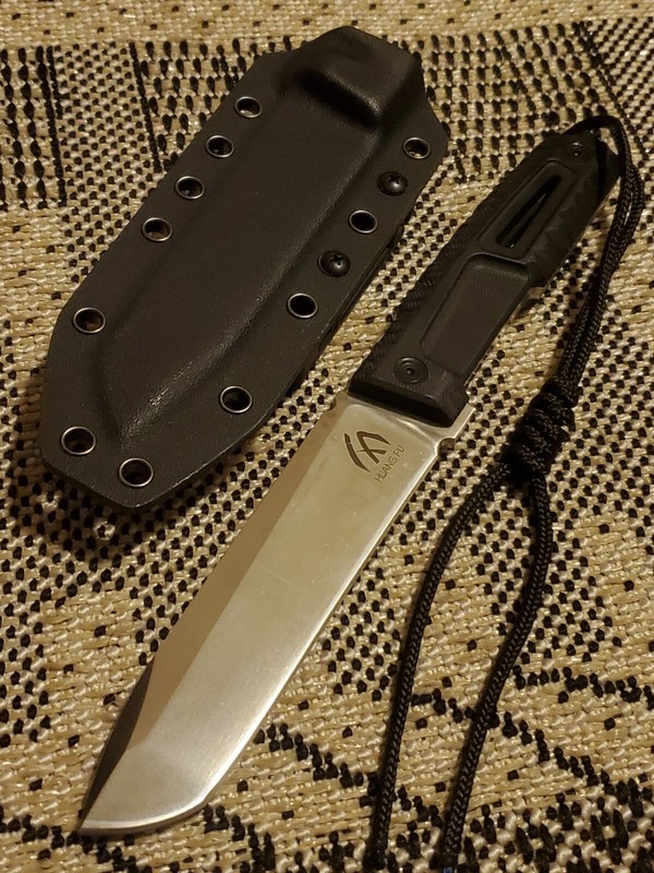 Tactical Tanto Fixed Blade Survival Hunting Knife