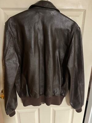 Vintage Willis & Geiger Type A2 Flight bomber leather jacket size