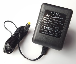 OEM AD-121A2D OEM AC/DC POWER SUPPLY ADAPTER 12V 1.2A UK PLUG 30-124-101003  | eBay