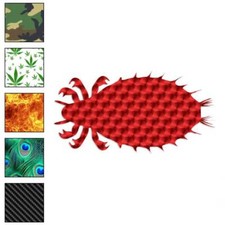 Tick Bug Pest Insect, Vinyl Decal Sticker, 40 Patterns & 3 Sizes, #2909
