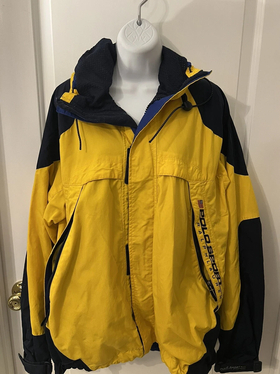 Polo sport store jacket yellow