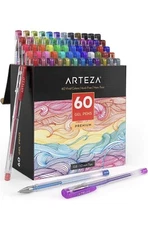 Arteza ARTZ8001 Gel Pen, Assorted - 60 Pack