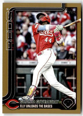 2025 Topps Update Series MLB No. US235 Elly de la Cruz Grand Bronze 1586/2025