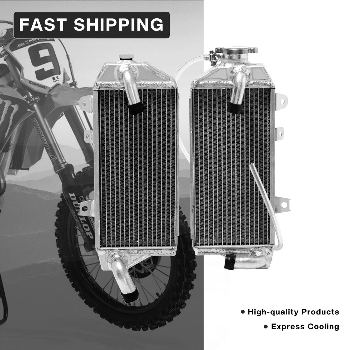 新品 KAWASAKI アルミラジエーター KX450 24-26 OEM品 Motorcycle Radiators for Kawasaki KX450 for sale | eBay
