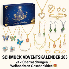 Schmuck Adventskalender 2025 für Damen   24x...