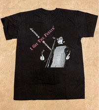 James Brown Black Cotton Shirt All size S-5XL Unisex TH114