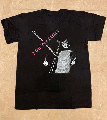 James Brown Black Cotton Shirt All size S-5XL Unisex TH114