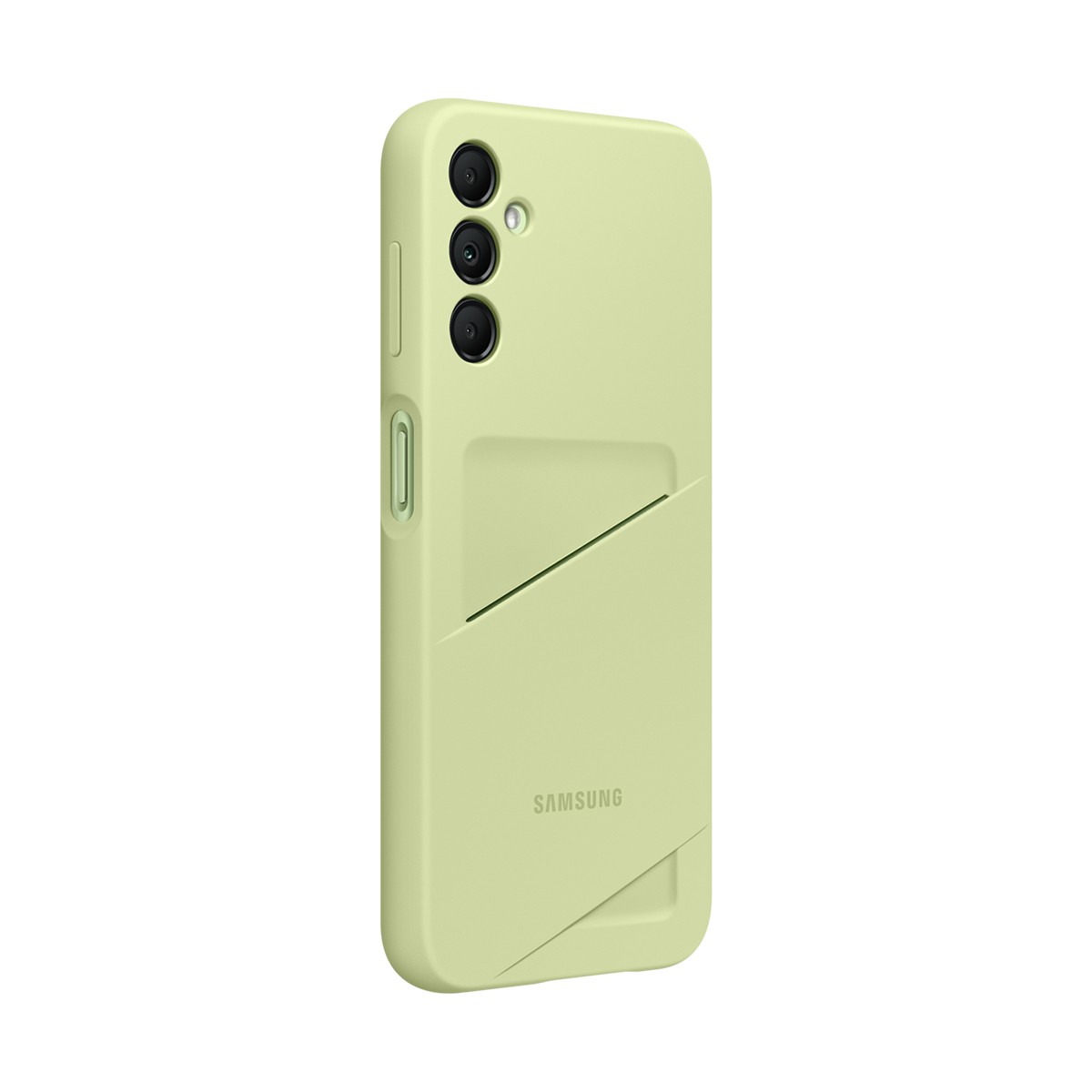 Étui porte-carte pour Galaxy A14 en silicone souple transparent