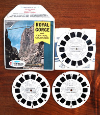VIEWMASTER ROYAL GORGE, COLORADO SAWYERS S6 A323 3 REEL SET