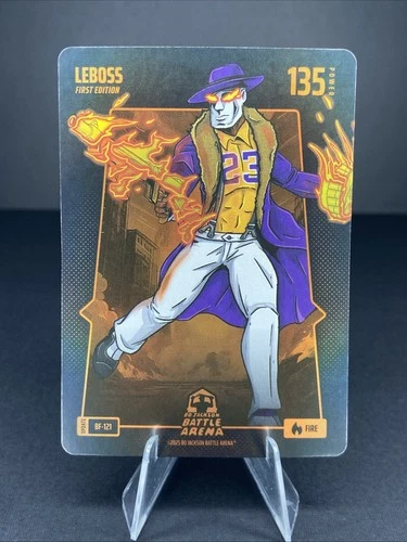 2025 Bo Jackson Battle Arena Leboss BF-121 Battlefoil Fire Lebron James