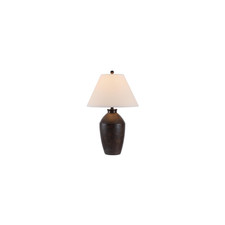 Safavieh Lighting Collection Rani Modern Rustic Farmhouse Brown 30-Inch Bedroom