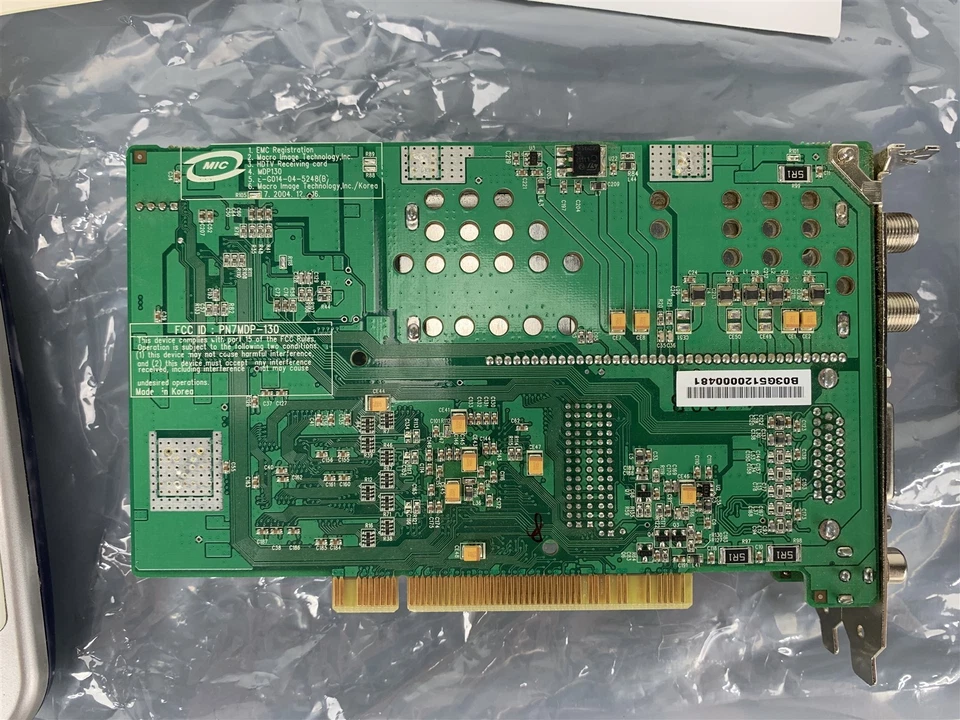 DTVSolution MyHD MDP-130 HDTV Receiving PCI Card with MDP-130DVI Adaptor - Image 4 of 4