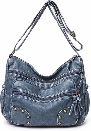 JXGSGOGO Women's Multi-Pocket Crossbody Bag - Waterproof, Lightweight & Perfect For Travel, Errands, Or As A Diaper Bag - View #14