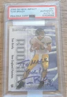 2000 SkyBox Impact Tom Brady Rookie Auto #27 PSA/DNA 57636092 Patriots