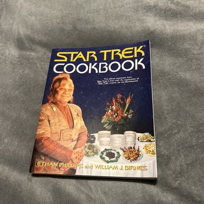 Star Trek Cookbook - paperback, Ethan Phillips, 0671000225