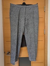 M S grey ladies trousers, great for work. Size 14