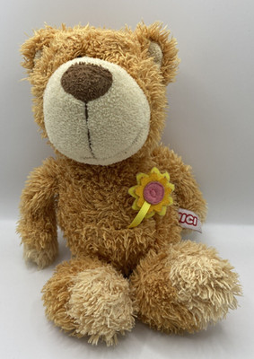 Kuscheltier Nici Teddy Hellbraun Blume 23cm Plüschtier Stofftier Teddybär Flower