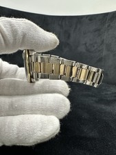 Rolex GMT-Master 1675 Gold and Silver Oyster Bracelet with Black Bezel 4