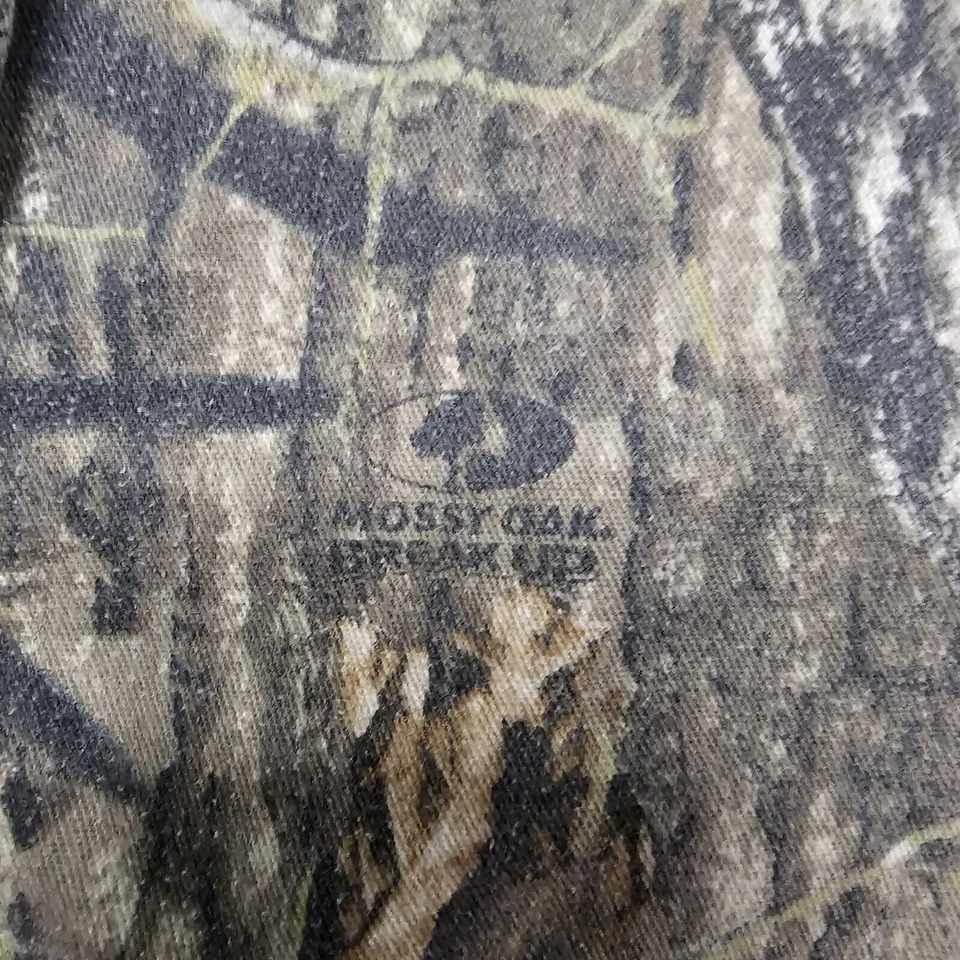 Vintage Mossy Oak Shirt XXL Camo Outdoors USA Made Break Up Realtree Hunting 90s - Image 3 of 4