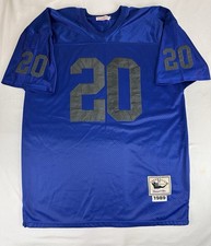Authentic Barry Sanders Detroit Lions NFL Mitchell Ness Jersey 1989 SZ 54