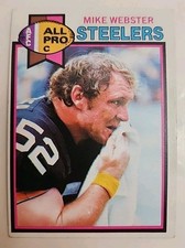 1979 Topps Football Card 194 Mike Webster Pittsburgh Steelers