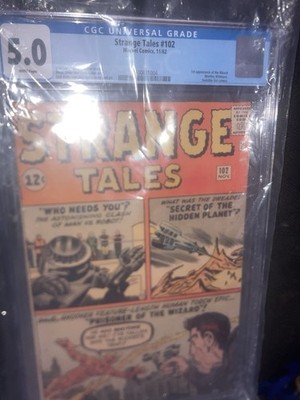 Strange Tales #102 11/62 CGC 1st App The Wizard