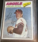 1977 TOPPS BASEBALL CARD #650 NOLAN RYAN CALIFORNIA ANGELS NICE CORNERS Slabbed