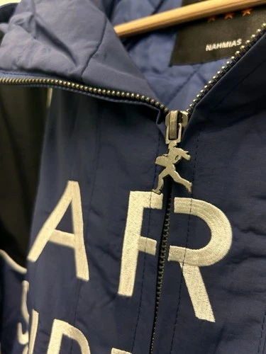 NAHMIAS x Marty Supreme A24 Classic Warm Up Jacket Navy Blue Size Small image 5