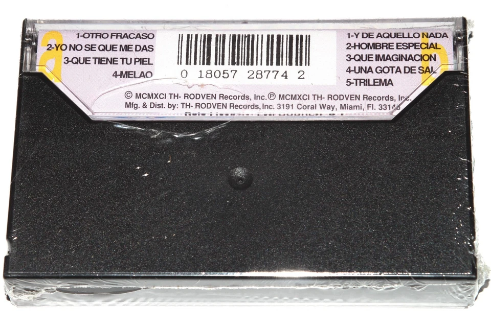 Salon Carmin (Cassette Tape 1991) Salsa 1990s NUEVO SELLADO NEW SEALED RARE - Image 2 of 4