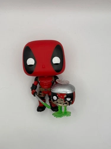 NO BOX - Funko Pop! Marvel Zombies: Deadpool w/ Headpool MarvelCollectors Corps