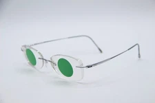 SILHOUETTE 4273 40 6073 GUNMETAL BLUE AUTHENTIC FRAMES EYEGLASSES 54-17