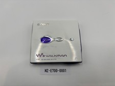 Sony MZ-E700 White Purple MiniDisc MD Walkman Player Tested Working Japan