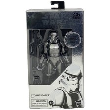 Star Wars Black Series Stormtrooper Carbonized 6 Action Figure 40th 2020 Hasbro