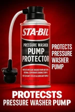 STA-BIL Pressure Washer Pump Protector Pistons Seals Saver Lubricant Anti-Freez