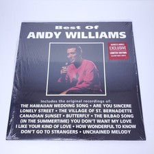 Best of Andy Williams Hits Limited Clear Red Vinyl Record LP Reissue 2022 NEW Best of Andy Williams Hits Limited Clear Red Vinyl Record LP Reissue 2022 NEW