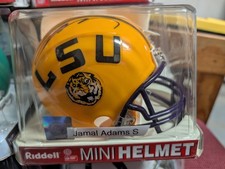 Jamal Adams LSU Tigers autographed signed Mini Helmet coa
