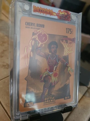 Bo Jackson Battle Arena Cheryl Bomb Cheryl Miller Orange Battle Foil Debut WNBA