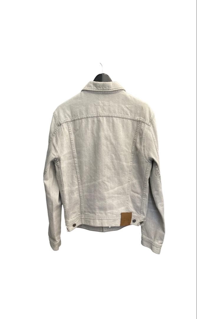 TOM FORD Light Gray Denim Jacket Button Front Poc… - image 2