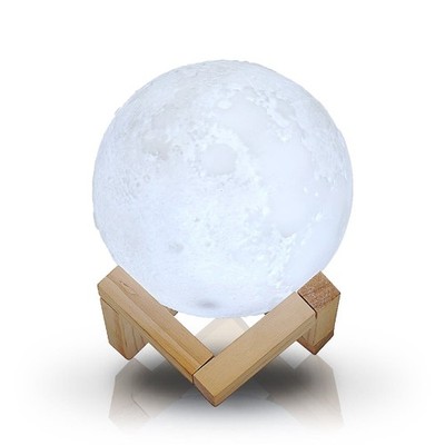 Aromar 800mL Ultrasonic Moon Stand Spa Design Essential and Scented Oil Diffuser