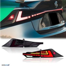 Led Taillights For 2014-2020 Lexus Is250 Is300 Is350 Isf Smoke W Middle Light